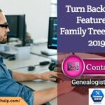Turn Back Time Feature in Family Tree Maker 2019