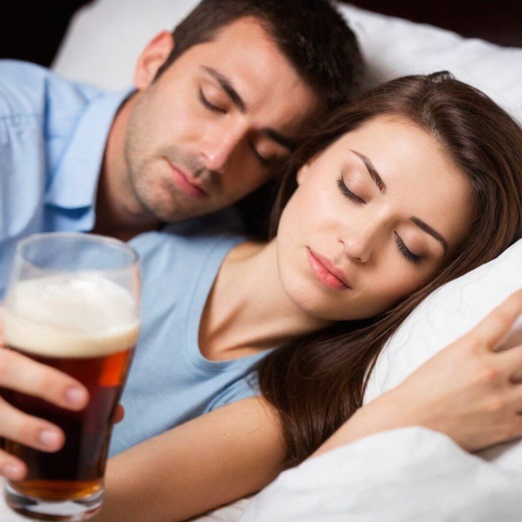 Alcohol And Caffeine Affect Sleep